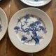 Lot de huit assiettes en porcelaine allemande années 50
