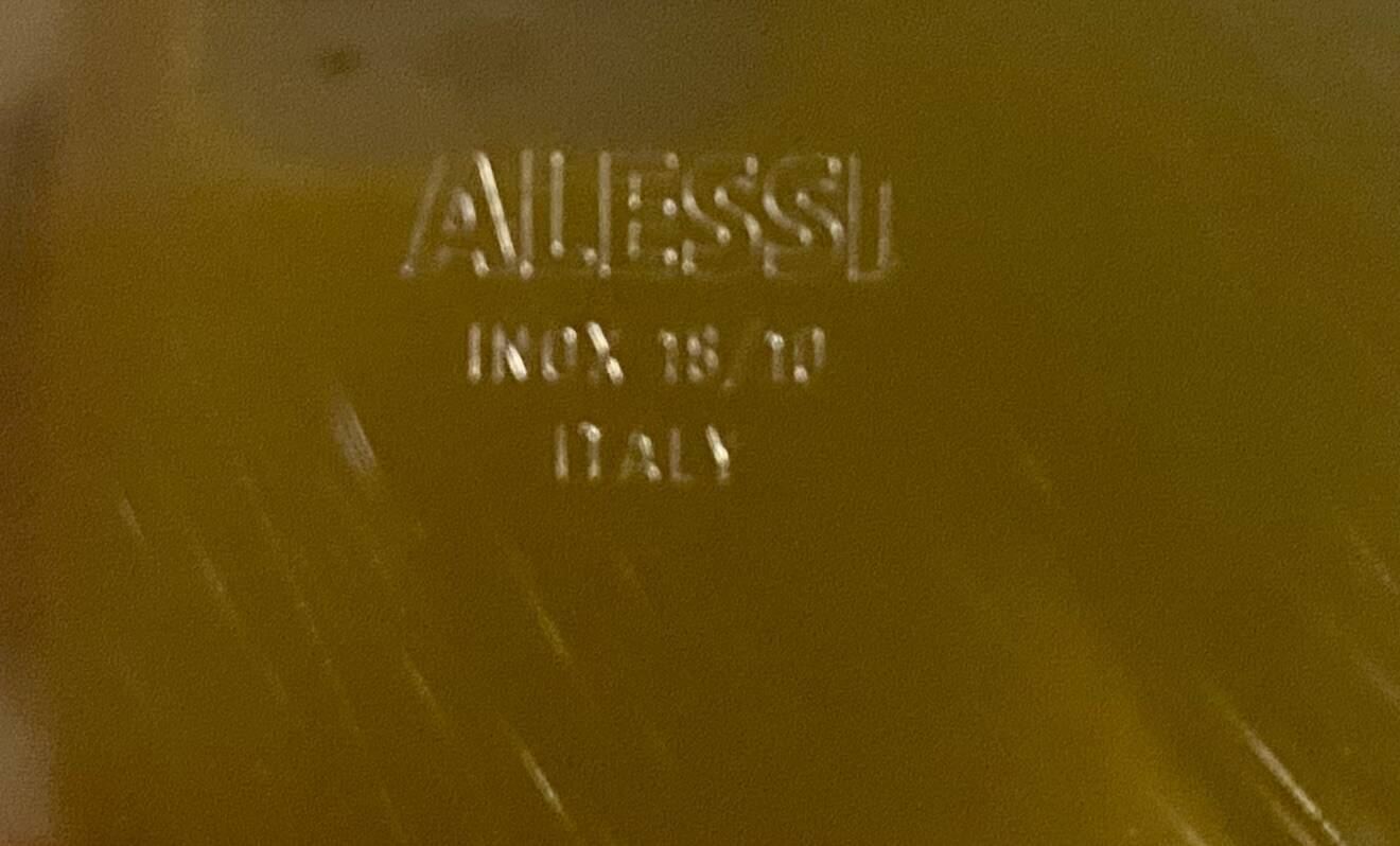 Alessi serving platter