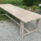 Solid wood table