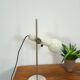 Wit metalen bureaulamp, tafellamp