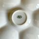 2 Apilco France porcelain oyster plates