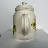 Vintage sunflower teapot Sarreguemines model Farandole H:20cm