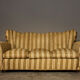 Three-seater sofa and armchair, 50s, set of 2