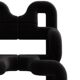 Contemporary Pair of Armchairs Mod Ekstrem Designed by Terje Ekstrom