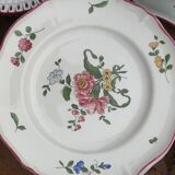 Luneville half porcelain table service