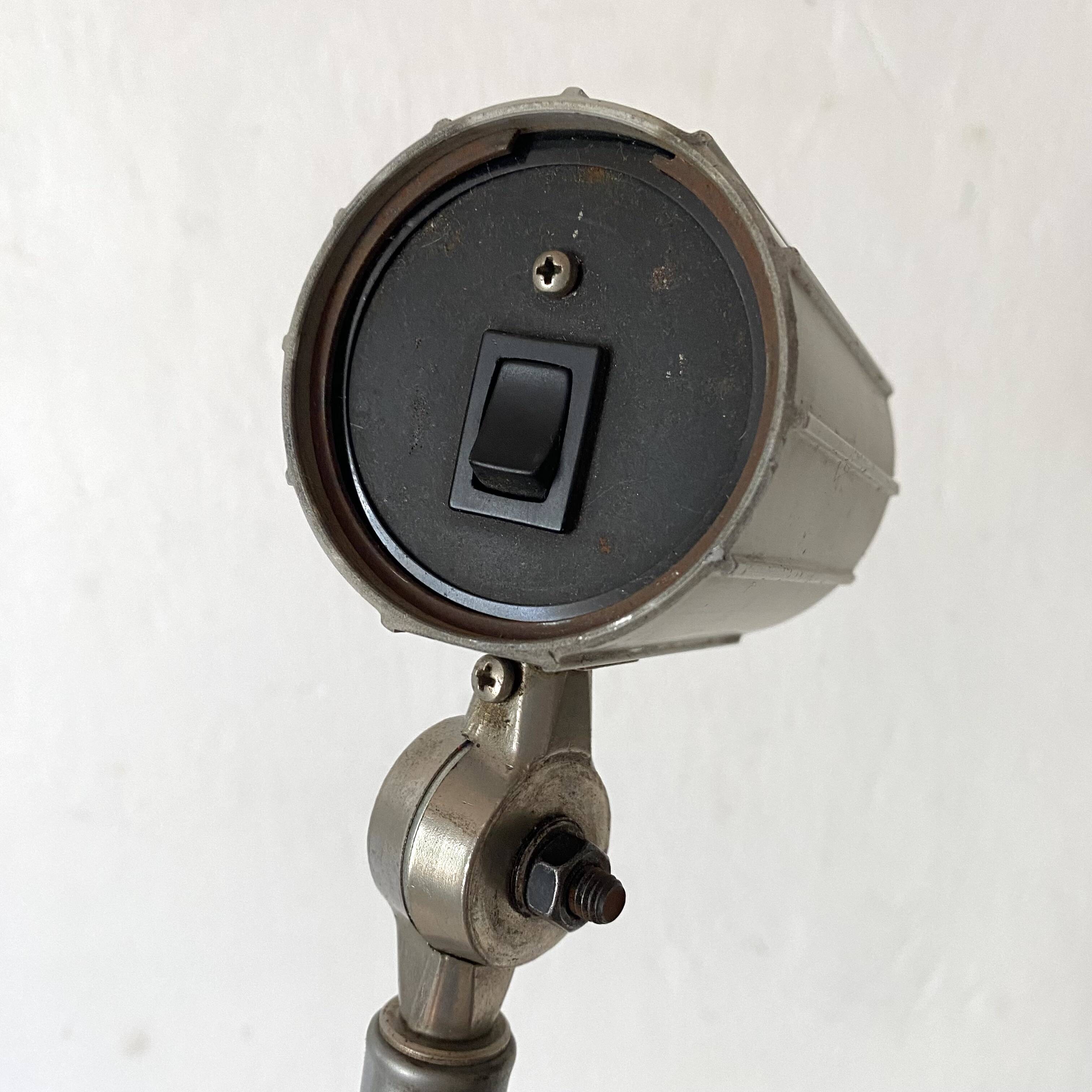 Industrial lamp, Waldmann HPM20 workshop lamp with magnet.