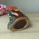 Vintage Vallauris Style Colorful Ceramic Fish Shaped Pitcher