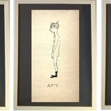 Illustrations DANINOS (family series) Triptych