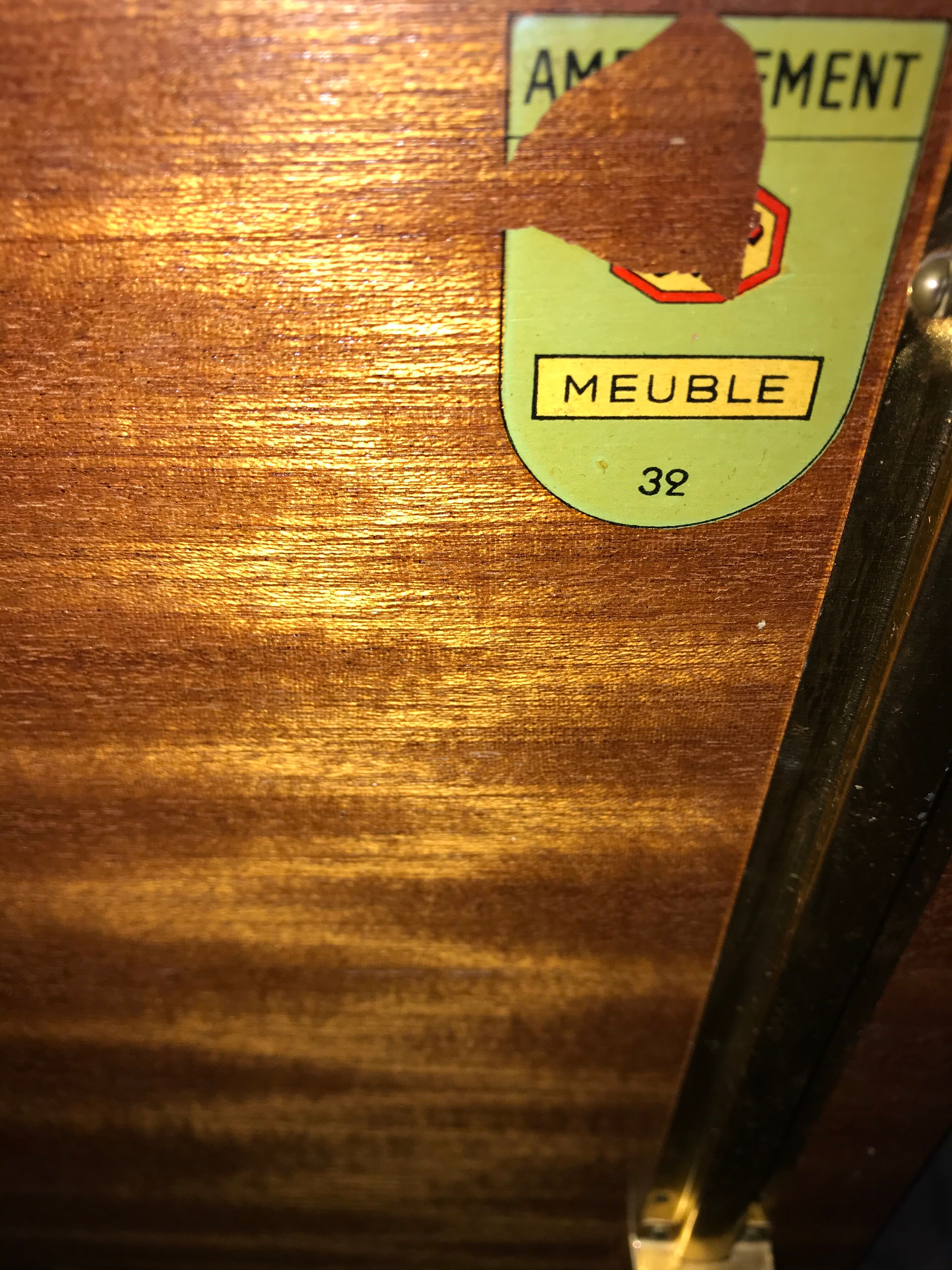 Sideboard wood varnished years 50