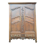 Louis XV Period 18th Century Oak Lorraine Wardrobe