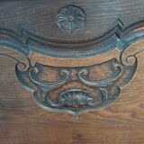 Paire de bancs de ferme ou chalet
