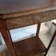 Console 1930s with floral carved motifs