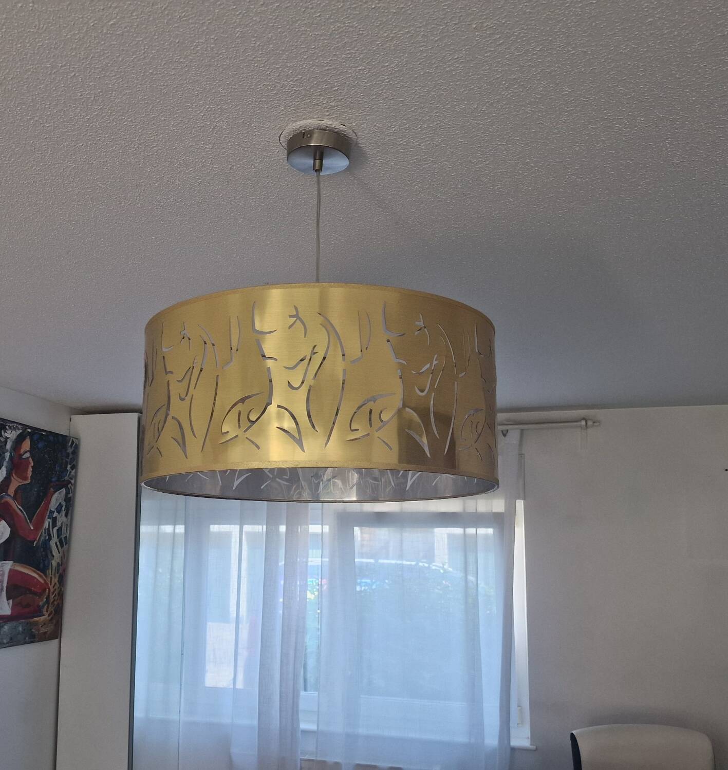 Taxos round pendant light