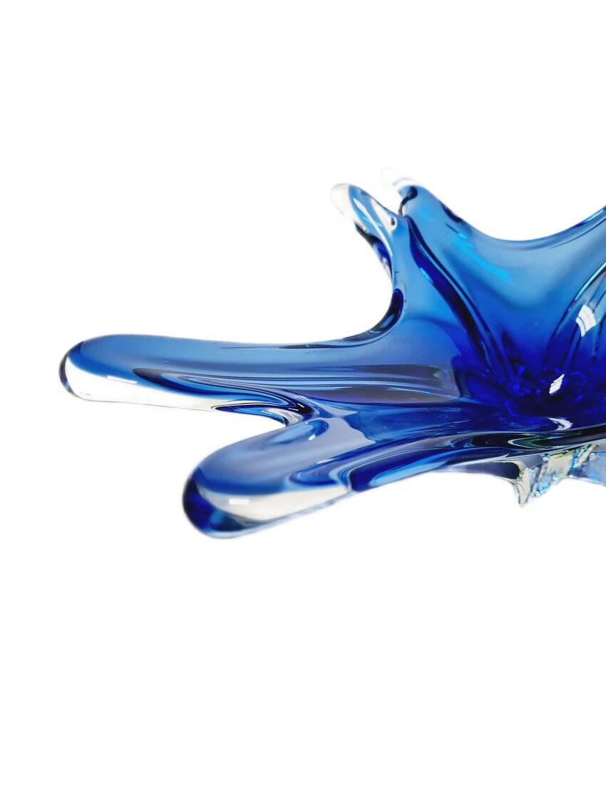 Postmodern Murano glass fruit bowl, Italy, 1950s