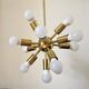 Rare Midcentury Chandelier Sputnik, Space Age, 1970s