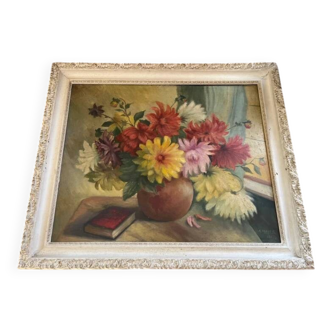 Oil on panel - A. Mayer - 1950