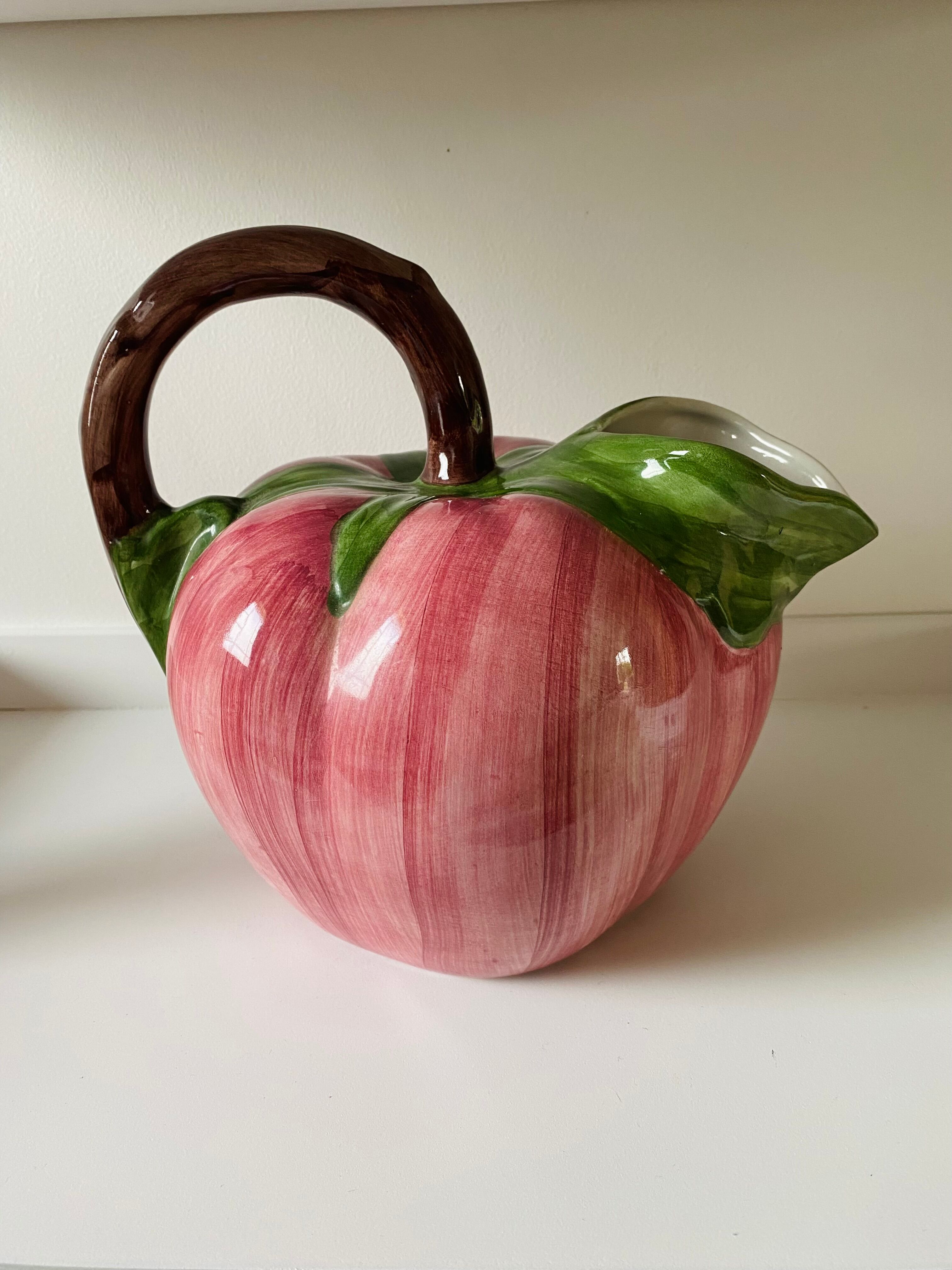 Vintage Bassano slurry pitcher