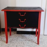 Secretary desk with 2 drawers, 1 niche with 3 storage spaces