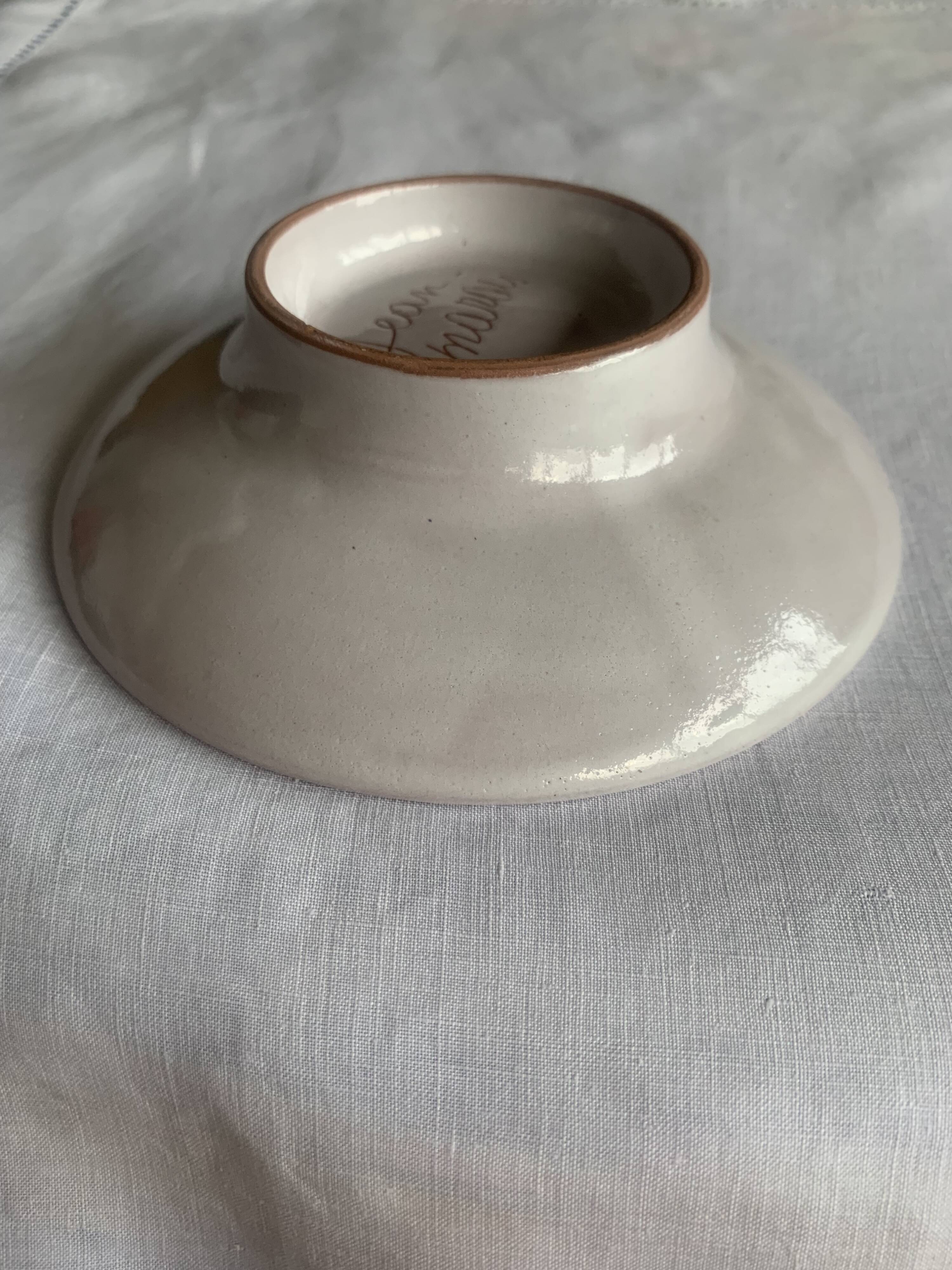 Cup signed Jean Marais (1913-1998)