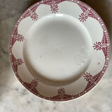 Souptureen and flat Terre de fer Saint Amand