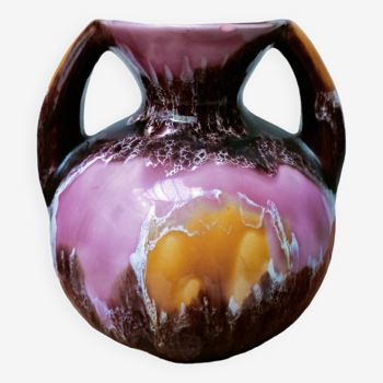 Vallauris double handle vase