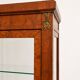 Vitrine ancienne en loupe d’orme et bronzés dorés - Style Napoléon III