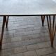 Rattan dining table