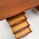 1960s vintage Danish design teak desk model 75 by Gunni Omann for Omann Jun