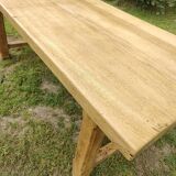 Oak farmhouse table