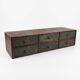 Antique workshop drawer unit from the 1920s.