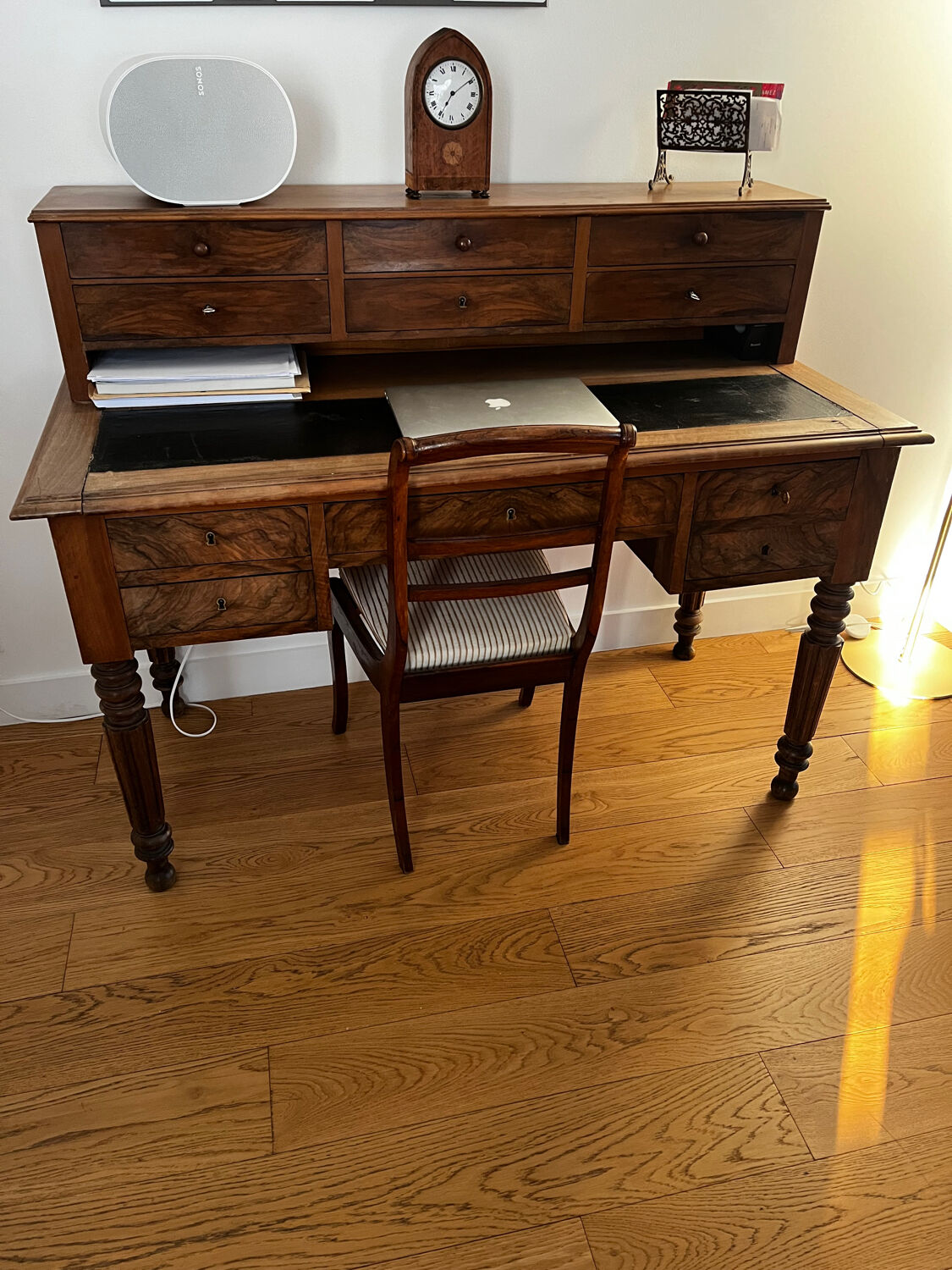 Antique graduated desk