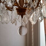 Stamped chandelier