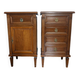 Louis XVI chiffonier and small furniture set