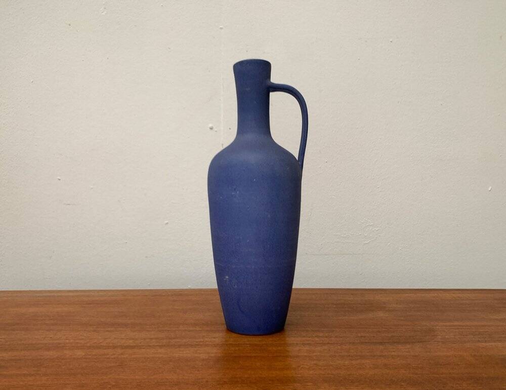 Mid-century minimalist ceramic carafe vase by WGP West German from Marschner Kunsttöpferei, 1960s.