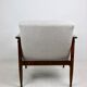Vintage Light Grey Easy Chair, 1970s