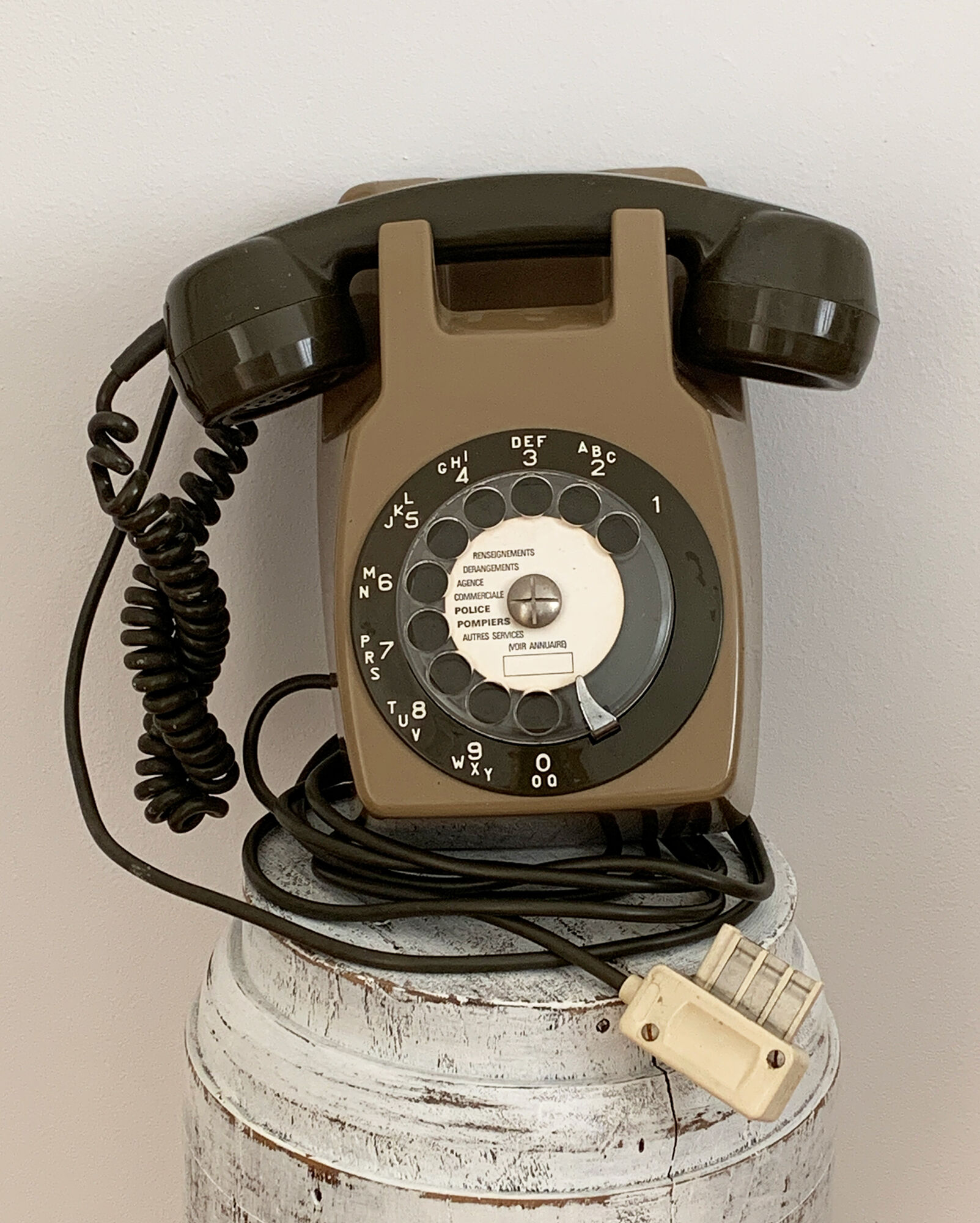 Old dial phone