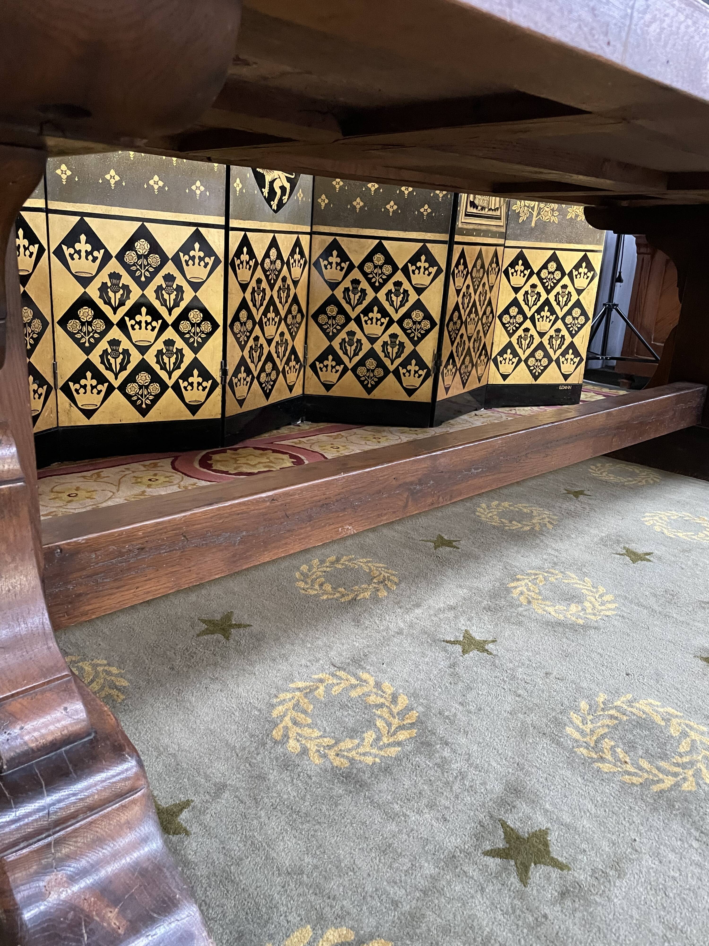 Oak monastery table 250 cm