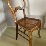 Chaise cannage