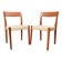 Pair of chairs, Svegards Markaryd, Sweden, 1960s