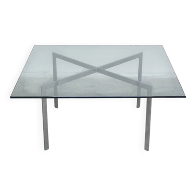 Table basse en verre 'Barcelona' par Mies Van Der Rohe pour Knoll, 1929