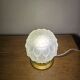 Vintage Art Deco table lamp with its artichoke globe.