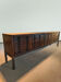 Spanish vintage brutalist oak chest of drawers sideboard cabinet