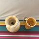 Pair of Ancient Lamp Alabaster Vintage Luminaire