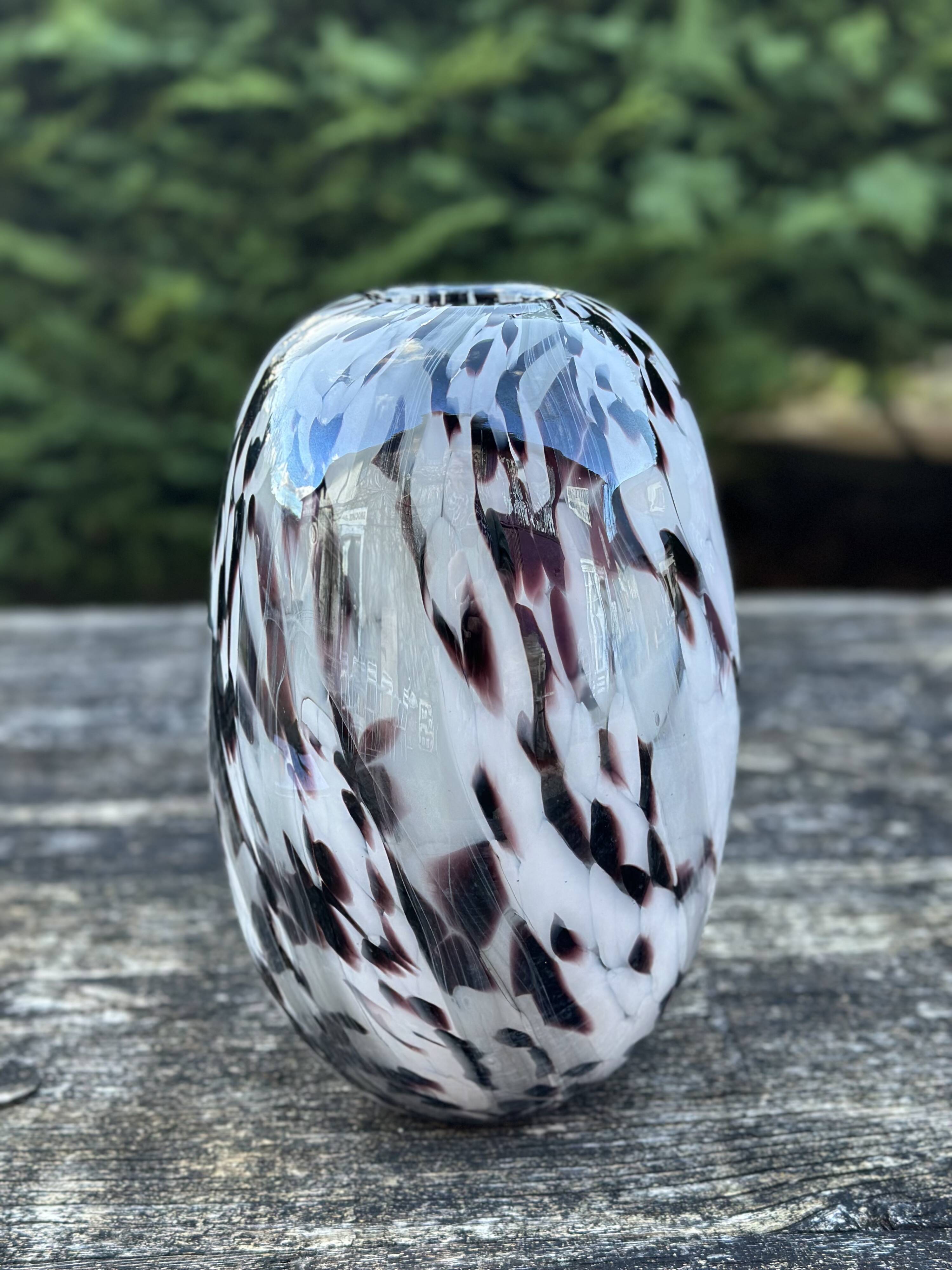 Murano glass vase Height 28 cm