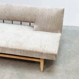 1970's German wooden sofa / daybed