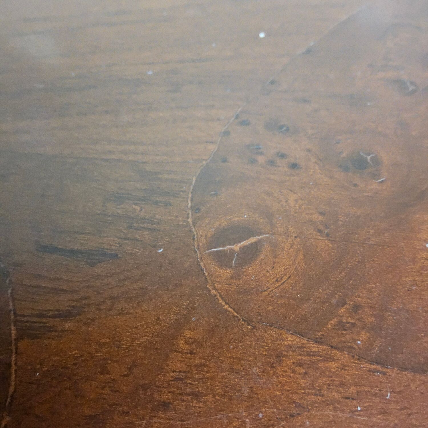 Vintage wooden Edwardian style side table / coffee table