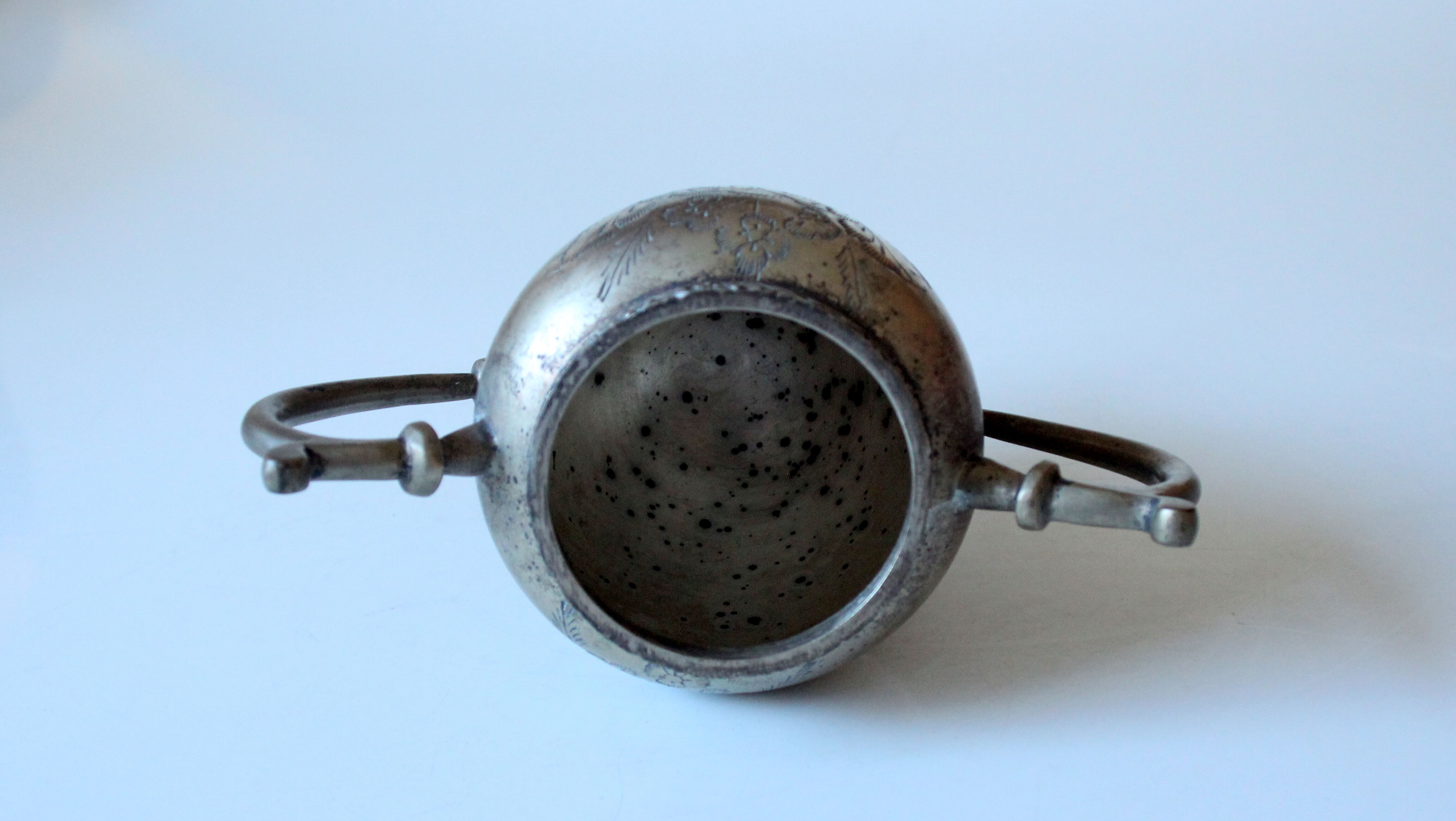 Antique silver plated sugar bowl, EPNS silver plated