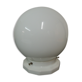 Ceramic neck globe ceiling light