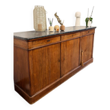 Vintage sideboard with marble top