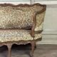 Louis XV carved wood basket seat, 18th century